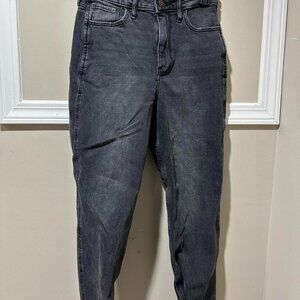 Black Straight Leg Hollister Jeans‎